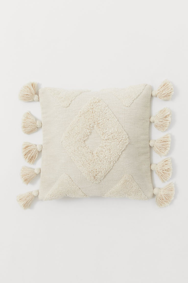 Cushion Cover with Tassels | H&M (US + CA)