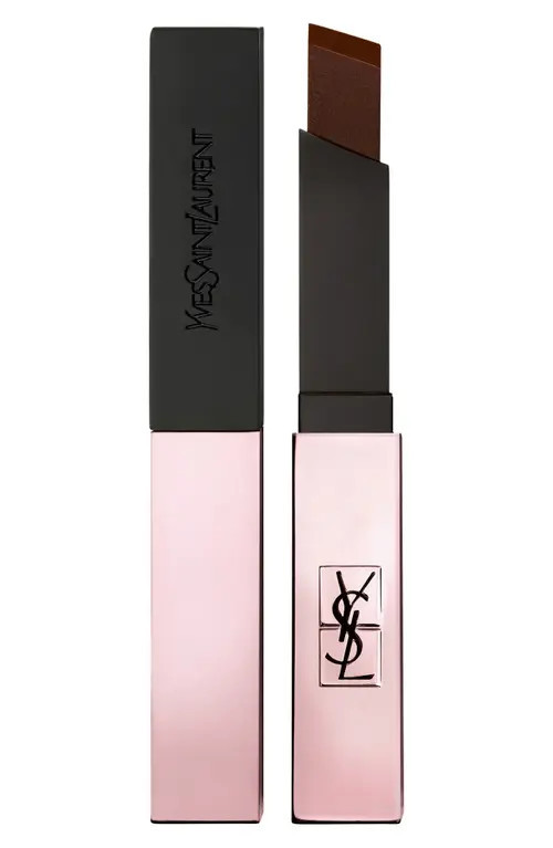 Yves Saint Laurent The Slim Glow Matte Lipstick in 217 Intimate Chocolate at Nordstrom | Nordstrom