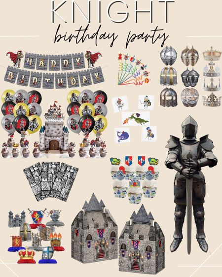 Knight party must haves! 🗡️⚔️🛡️

Birthday party, boys birthday party, Amazon, Amazon birthday party 

#LTKfamily #LTKkids #LTKSeasonal