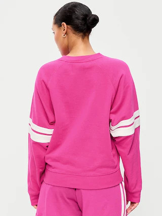 Crew-Neck Raglan Graphic Sweatshirt | Old Navy (US)