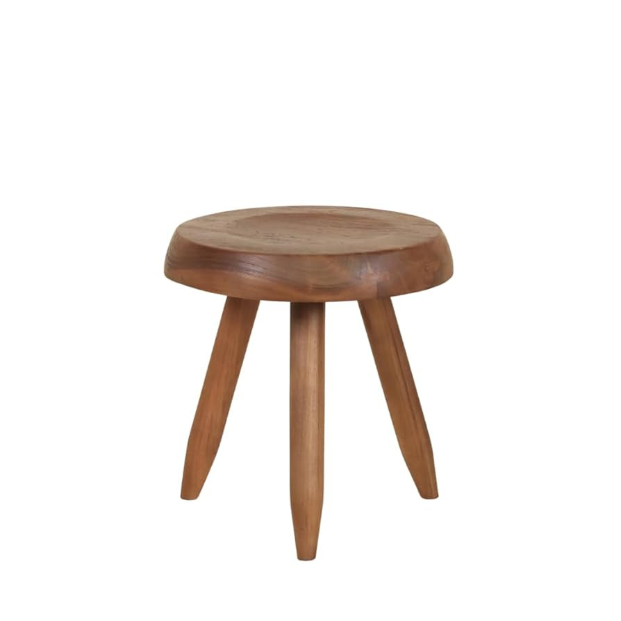 Berger Milking Stool - Reclaimed Teak Wooden Sitting Stool/Table, Outdoor, Plant Stand, Nightstan... | Amazon (US)