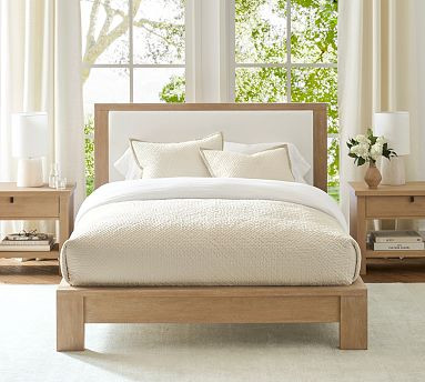Modern Farmhouse Platform Bed | Pottery Barn (US)