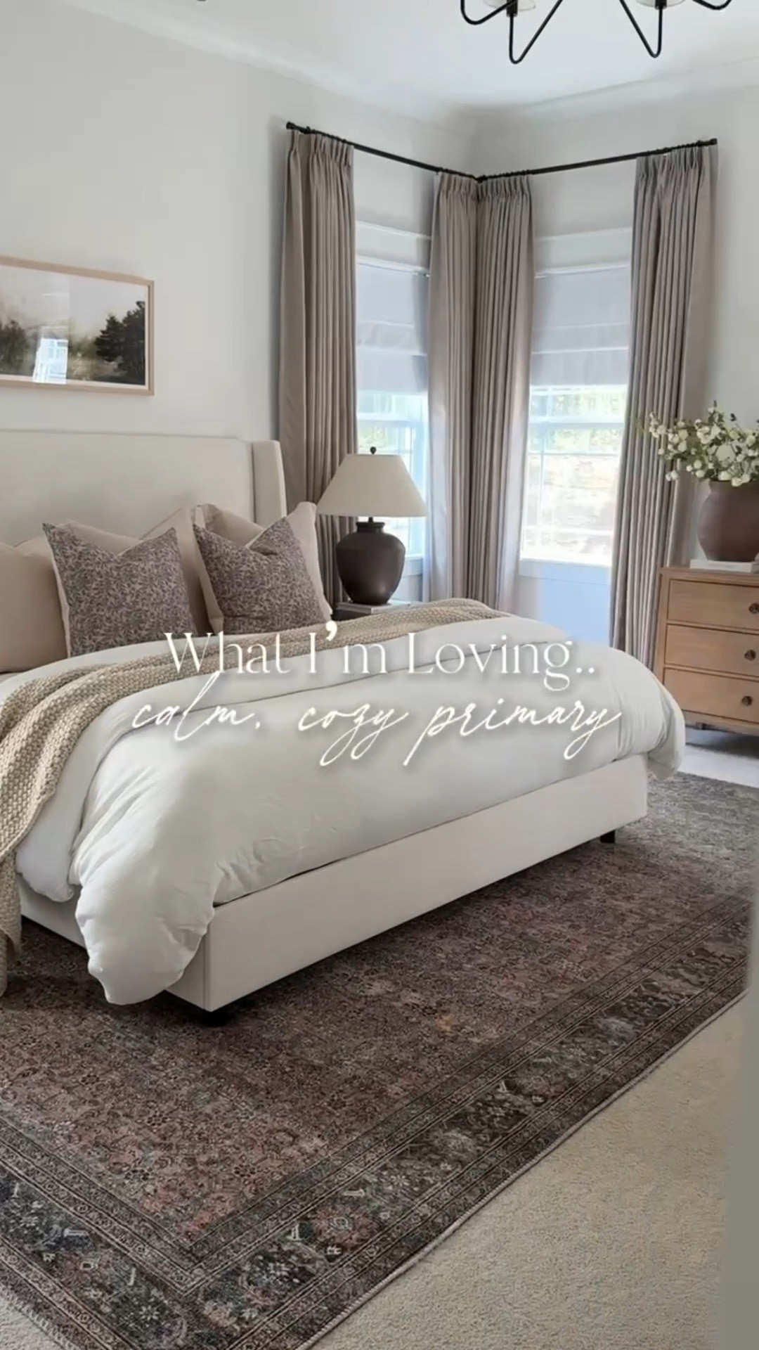 Calm, cozy primary bedroom🤍 All of the details are so timeless, this space is such a retreat for me month after month!

#LTKHome #LTKSeasonal