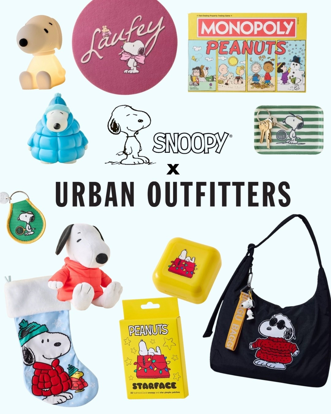 New Snoopy items at Urban Outfitters!! ☺️

#snoopy #urbanoutfitters #giftguide #peanuts #christmas #bag #giftidea #purse 

#LTKGiftGuide #LTKSeasonal #LTKItBag