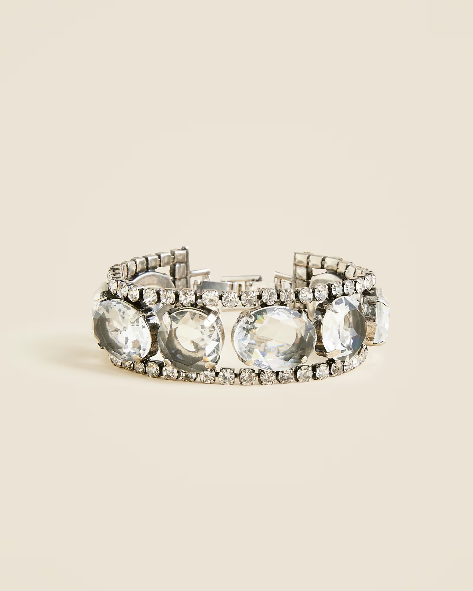 Cutout crystal bracelet | J. Crew US