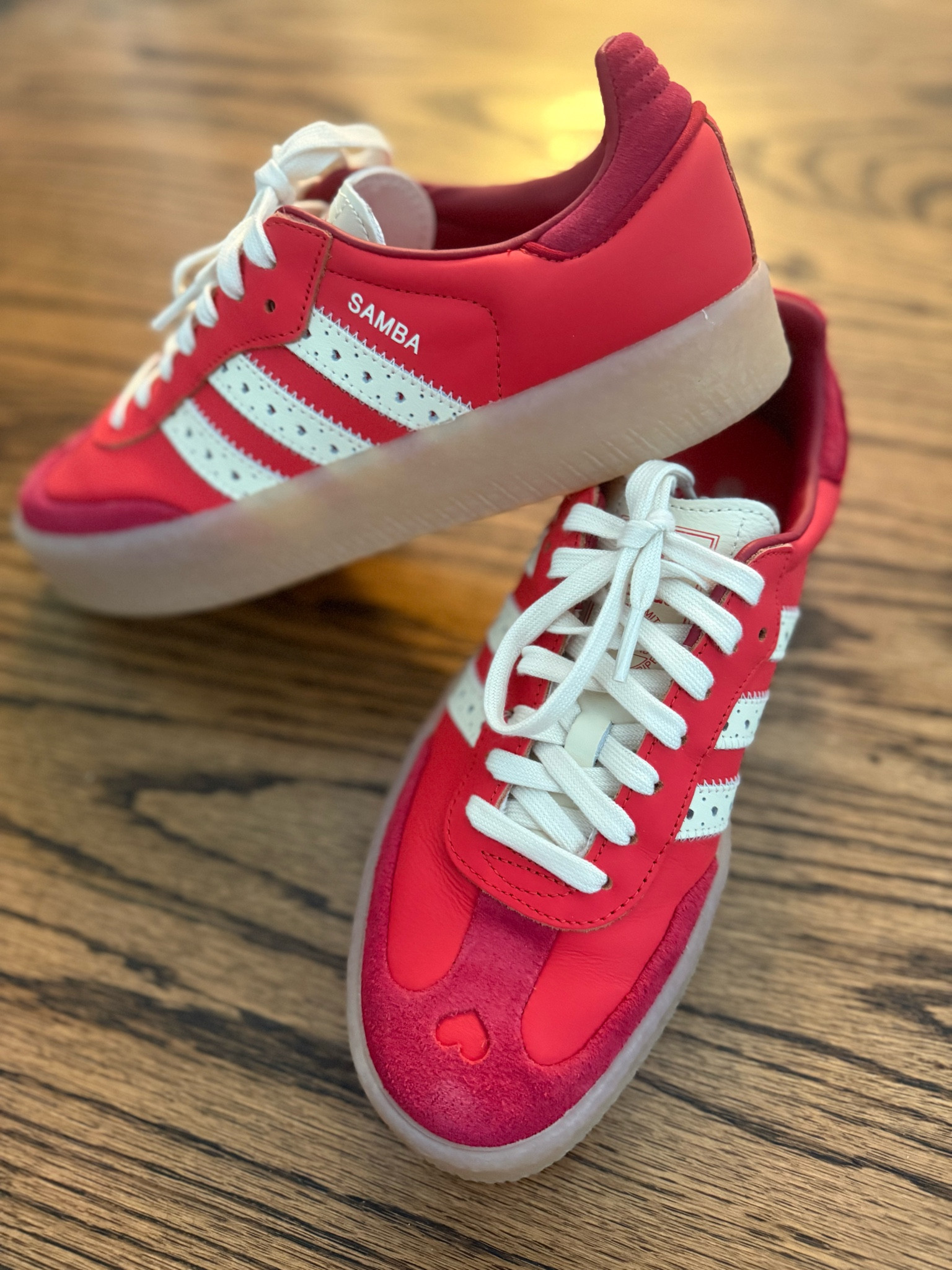 Red heart Adidas Sambas are out just in time for Valentine’s Day!! They run a half size big but so comfy and cute!! ❤️

#LTKShoeCrush #LTKSeasonal #LTKActive