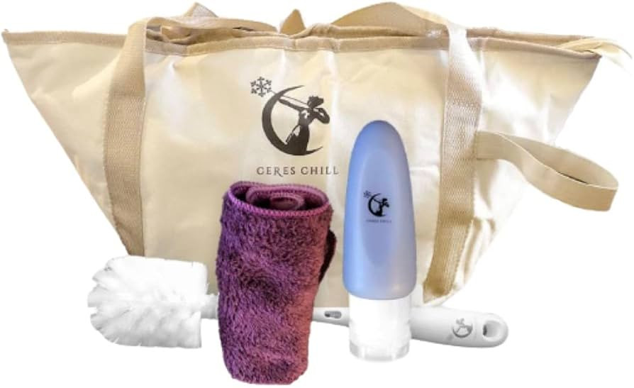 Travel Washbasin Bag by CERES CHILL - Disinfect Your Flanges, Chiller Parts, Bottles and More On-... | Amazon (US)