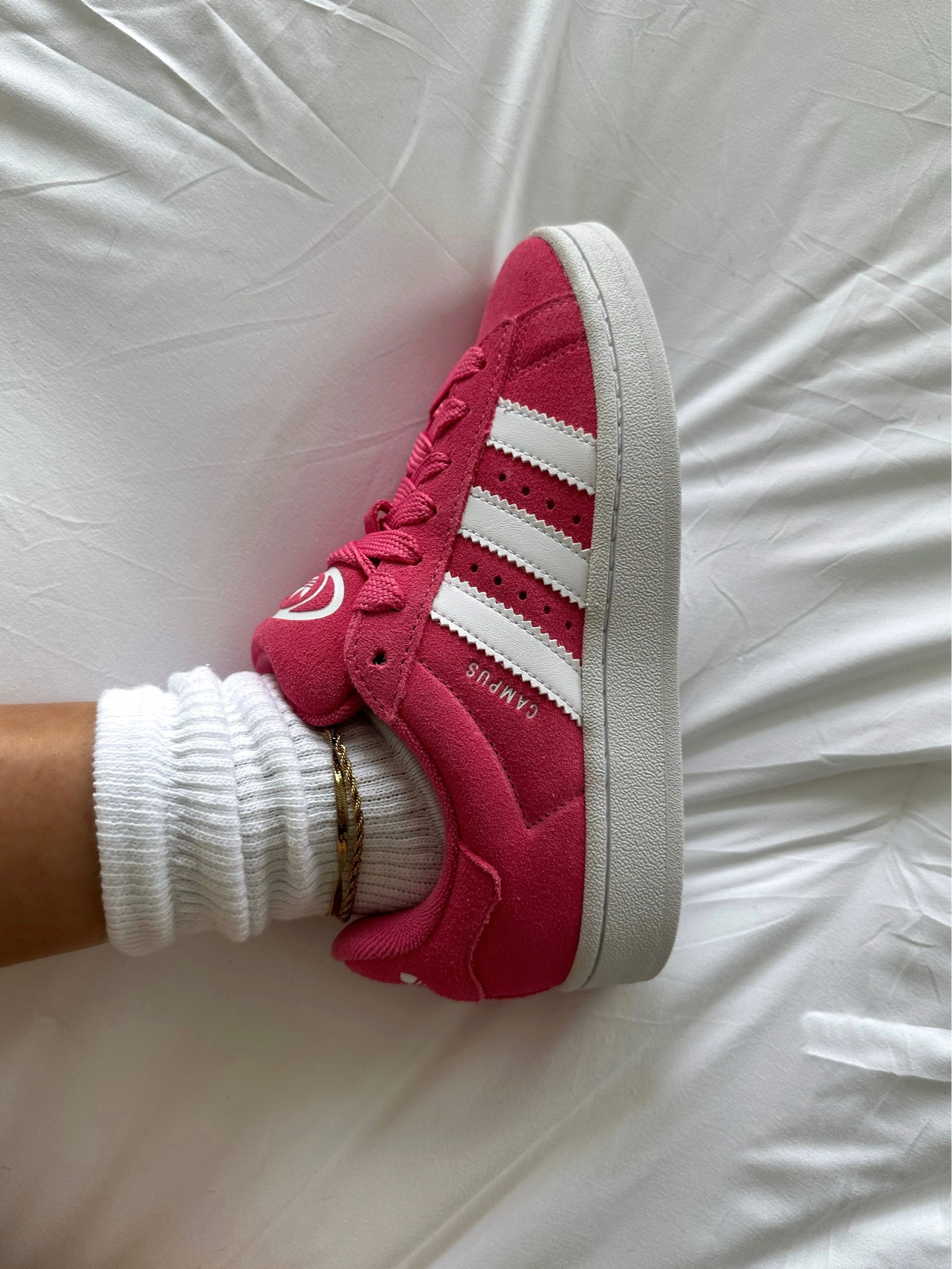 Pink adidas campus 00s 🎀 

#LTKSeasonal #LTKstyletip #LTKshoecrush