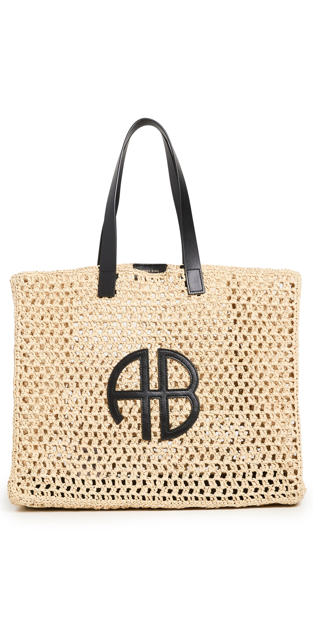 ANINE BING Large Rio Tote Sand One Size | Shopbop
