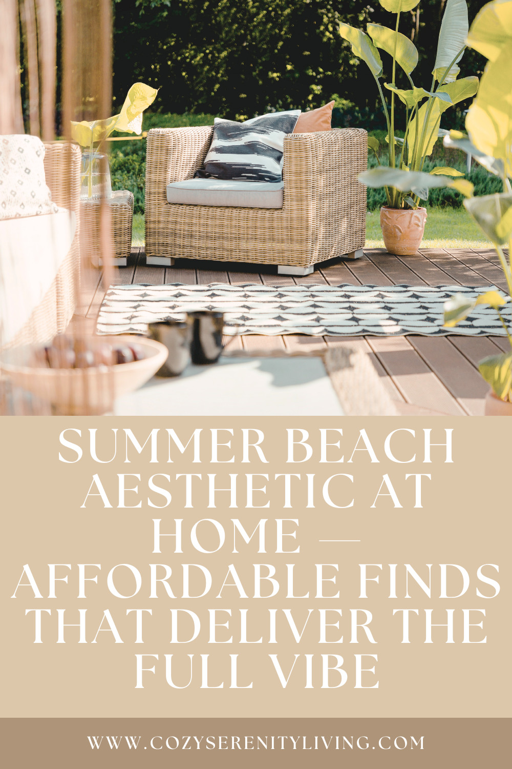 Summer Beach Aesthetic at Home — Affordable Finds That Deliver the Full Vibe

Bring laid-back coastal living home with these affordable summer decor finds. From woven outdoor furniture and tropical-inspired planters to outdoor rugs, lanterns, beach house accessories, faux palms, and patio styling essentials, these pieces create the perfect beach-inspired retreat without the travel costs. Whether you're decorating a balcony, terrace, garden, pool area, or backyard, these coastal finds help transform any outdoor space into a relaxing summer oasis filled with warmth, texture, and vacation vibes. beach house decor, coastal outdoor decor, summer patio ideas, backyard oasis inspiration, outdoor furniture styling, woven patio furniture, tropical decor ideas, beach aesthetic home decor, coastal living inspiration, outdoor entertaining essentials, resort style patio, balcony makeover ideas, outdoor rug styling, affordable outdoor decor, vacation vibes at home, summer decorating inspiration, Amazon outdoor finds, poolside decor ideas

#LTKSeasonal #LTKHome #LTKTravel