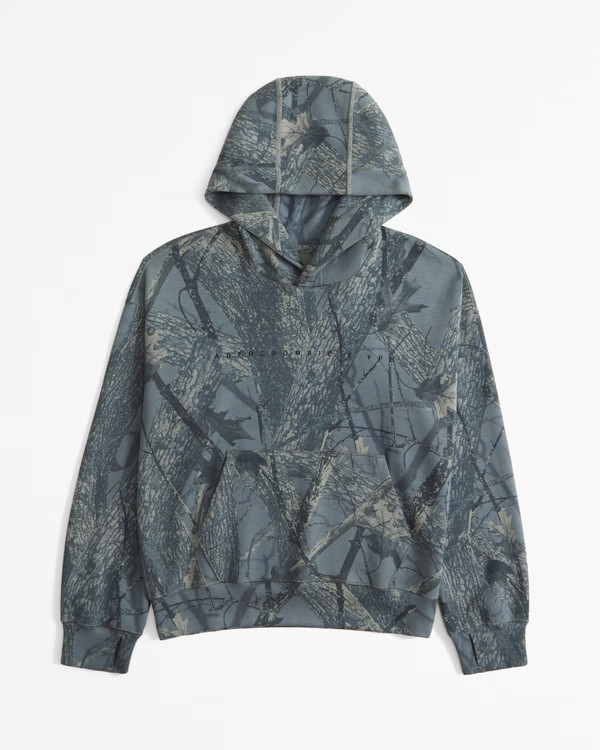 boys ypb active logo popover hoodie | boys | Abercrombie.com | Abercrombie & Fitch (US)