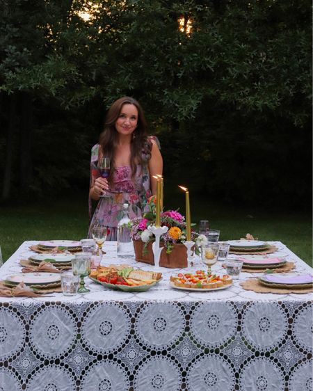 Part 1/2 — what I used to host the Garden Dinner Party of my dreams! It was full of color, beautiful dishes and glasses and of course, great food. 💐🧺🍴

#LTKhome #LTKfindsunder50 #LTKSeasonal