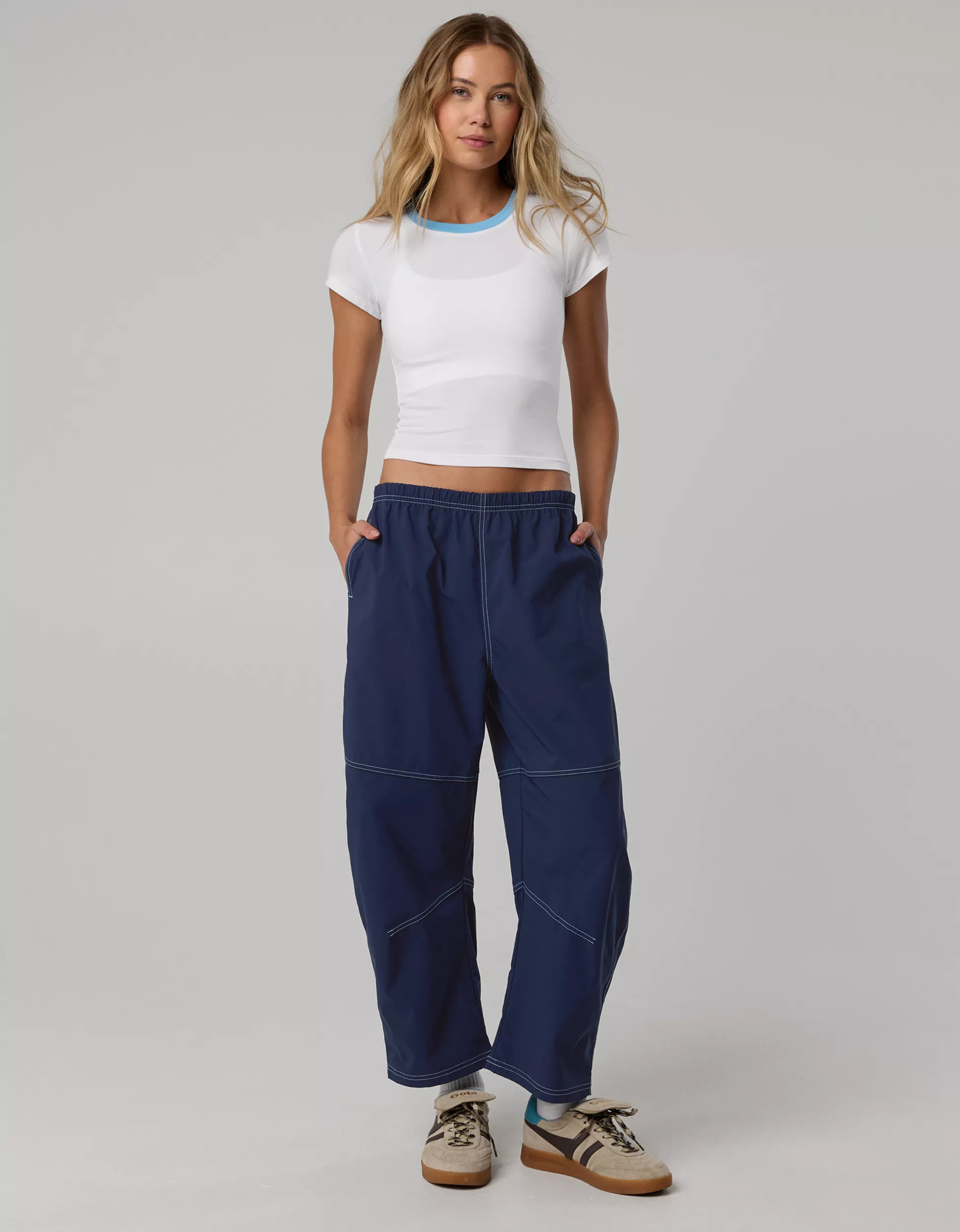 OFFLINE By Aerie Nice Moves Barrel Pant | Aerie