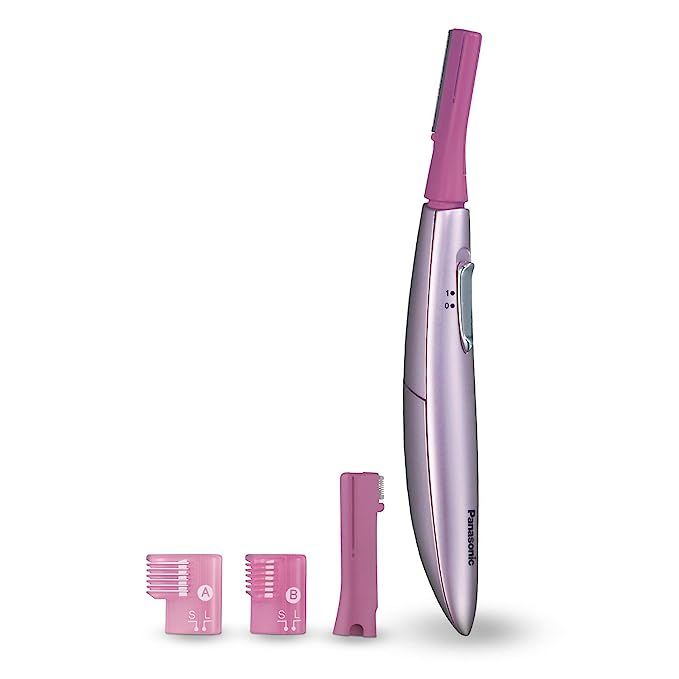 Panasonic Women’s Facial Hair Remover and Eyebrow Trimmer with Pivoting Head, Includes 2 Gentle... | Amazon (US)