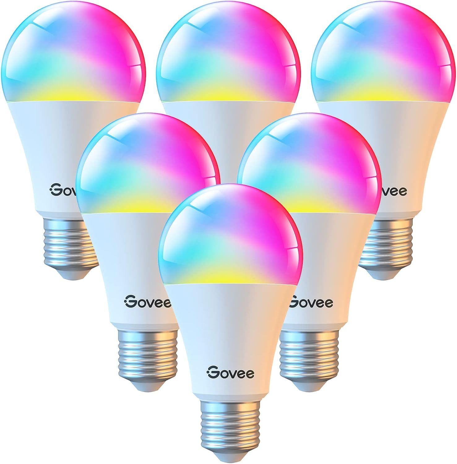 Govee Smart Light Bulbs, Color Changing Light Bulbs, Work with Alexa & Google Assistant, No Hub R... | Amazon (US)