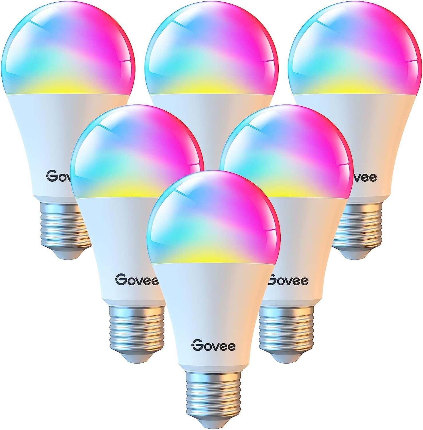 Govee Smart Light Bulbs, Color Changing Light Bulbs, Work with Alexa & Google Assistant, No Hub R... | Amazon (US)