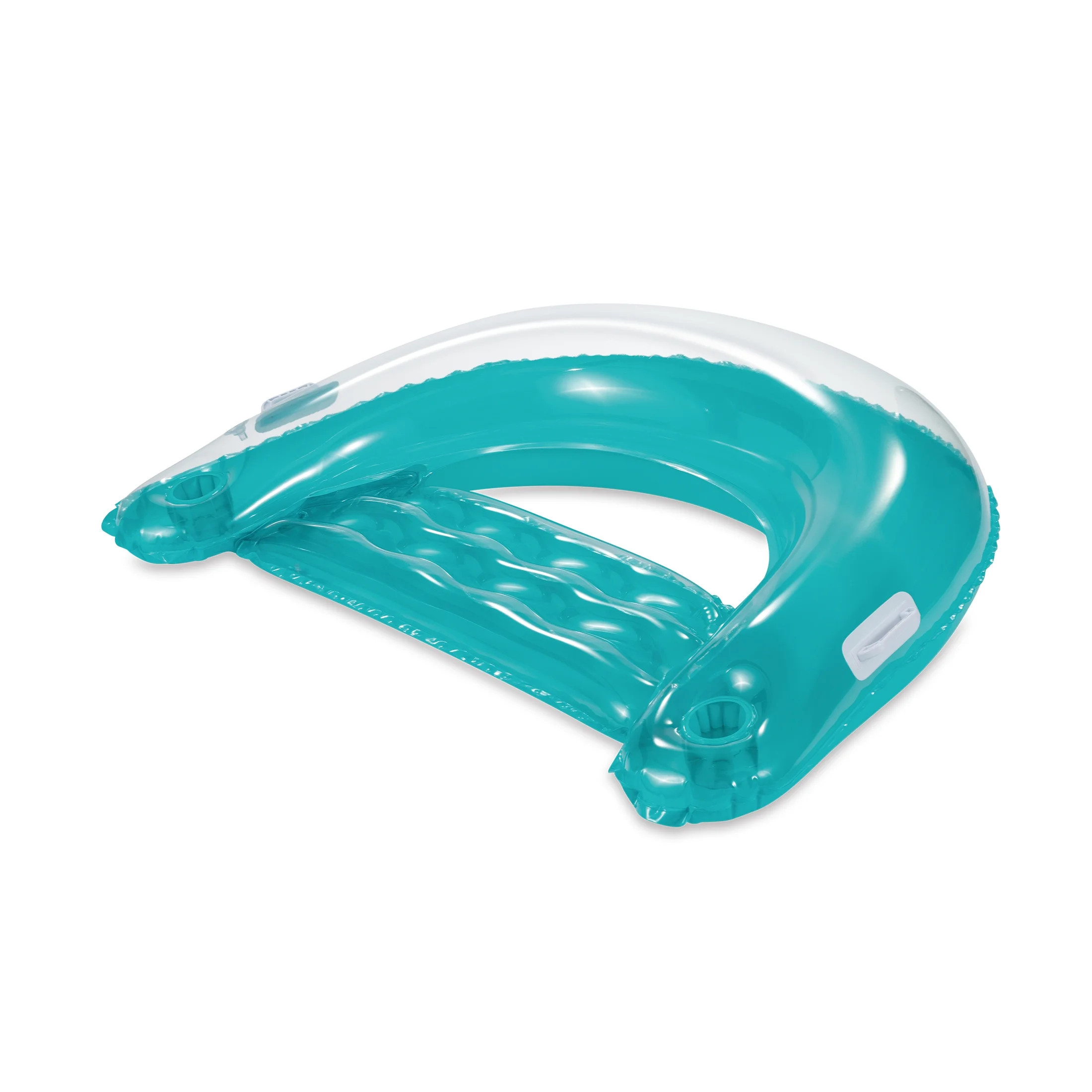 Summer Waves Inflatable Chill-Out Lounge Pool Float, Blue, for Adults, Unisex - Walmart.com | Walmart (US)