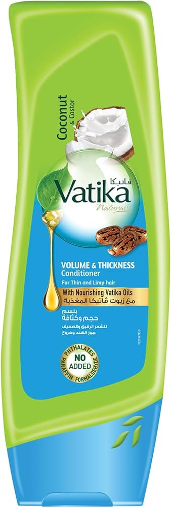 Dabur Vatika Naturals Conditioner, Natural Moisturizing Hair Conditioner for Women with All Hair ... | Amazon (US)