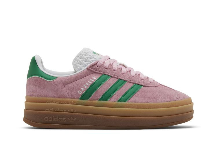 Buy Wmns Gazelle Bold 'True Pink Green' - IE0420 | GOAT | GOAT
