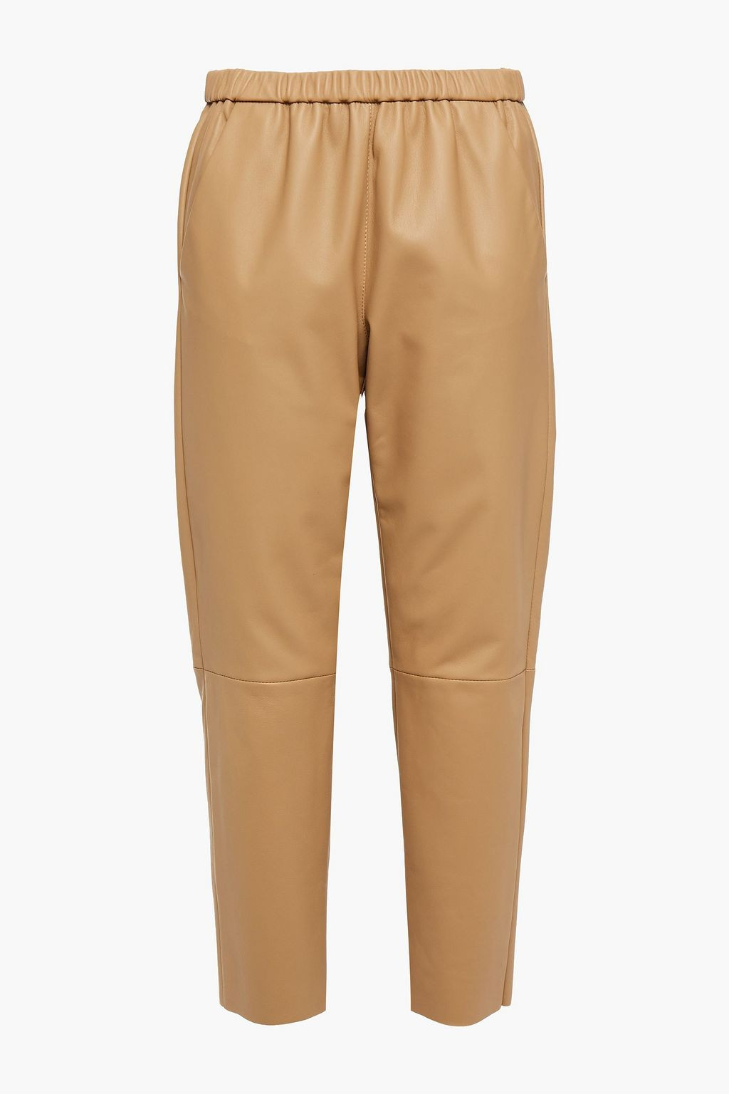 Leather slim-leg pants | The Outnet (UK and Europe)