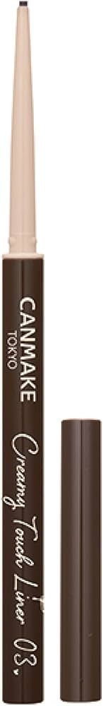 CANMAKE Creamy Touch Liner 03 Dark Brown 0.10g | Amazon (US)