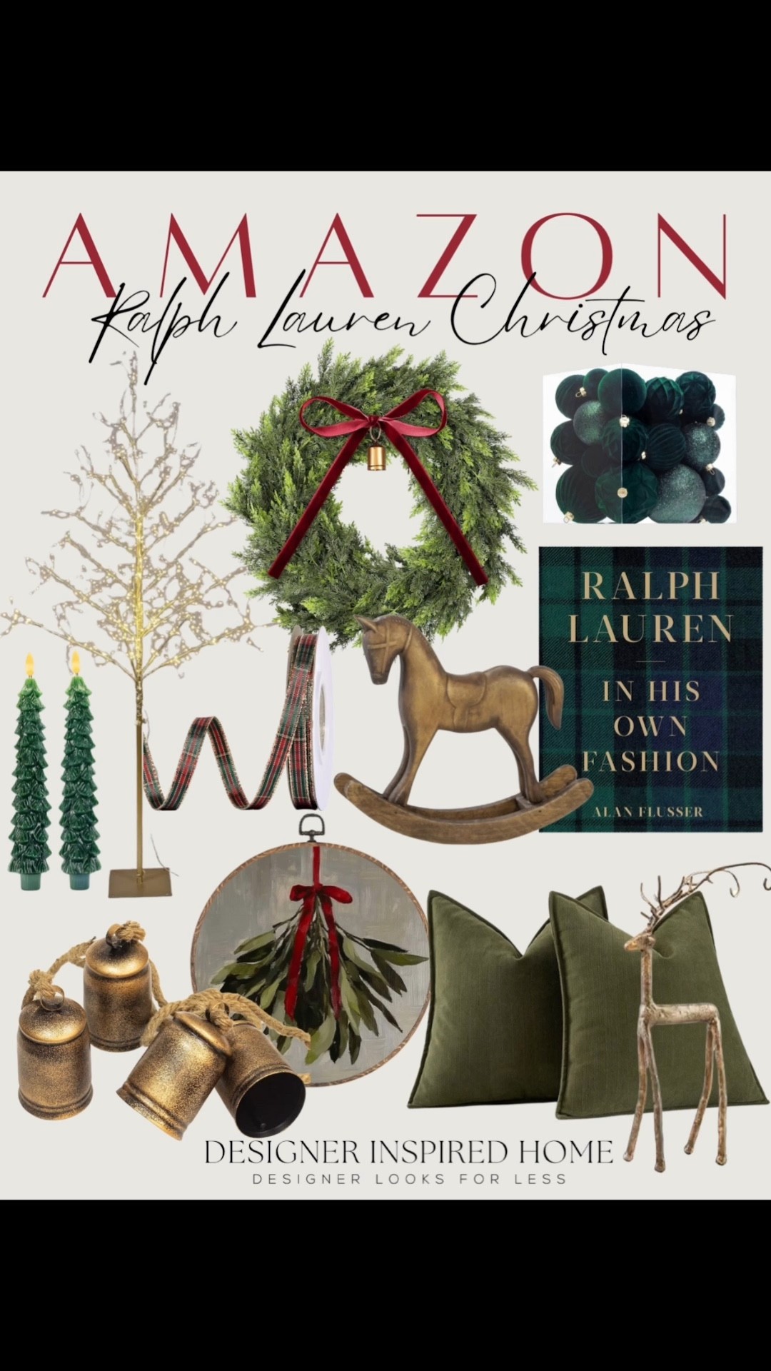 Ralph Lauren inspired Christmas decor! 

#LTKHome #LTKSeasonal #LTKHoliday