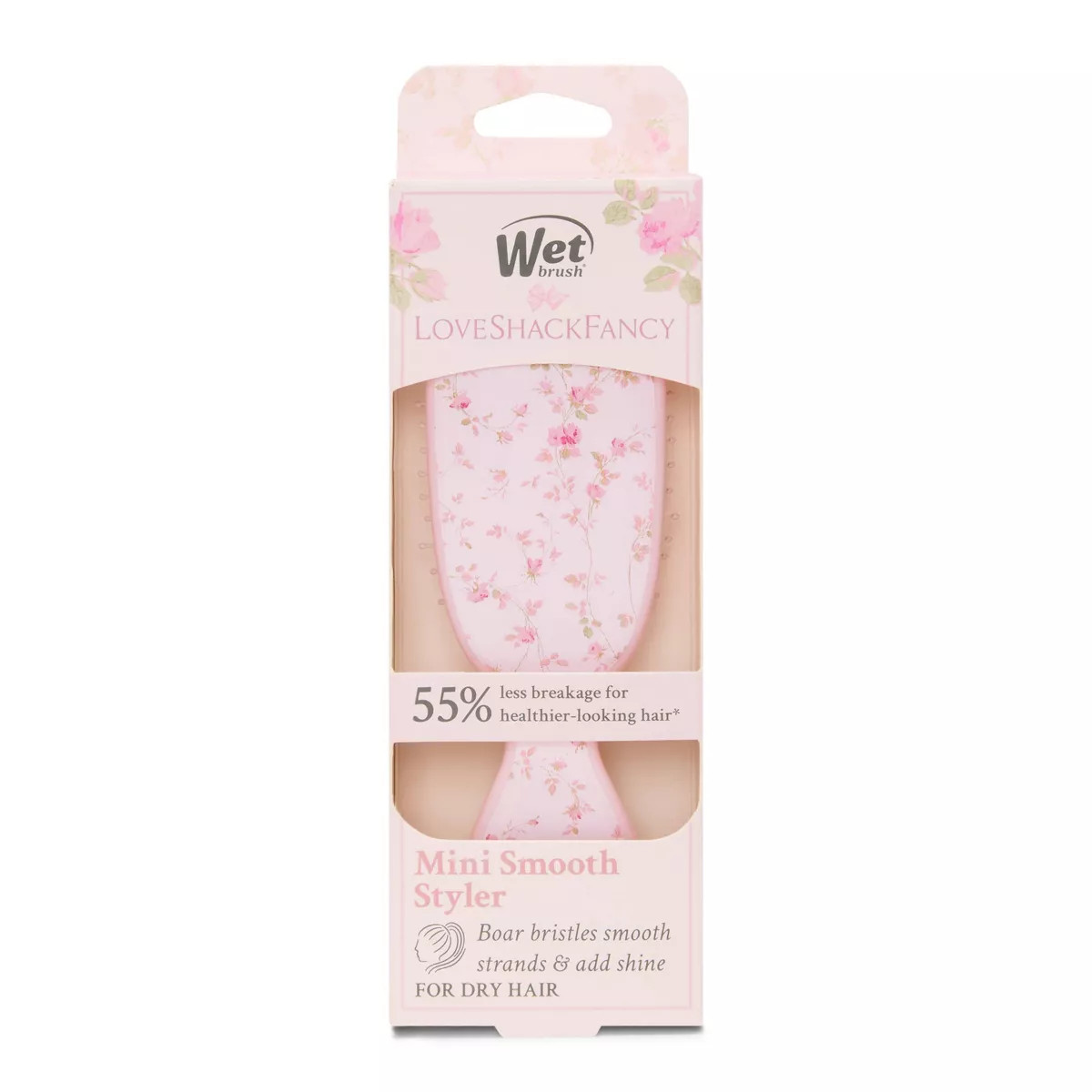 Wet Brush x LoveShackFancy Mini Shine Detangling Hair Brush | Target