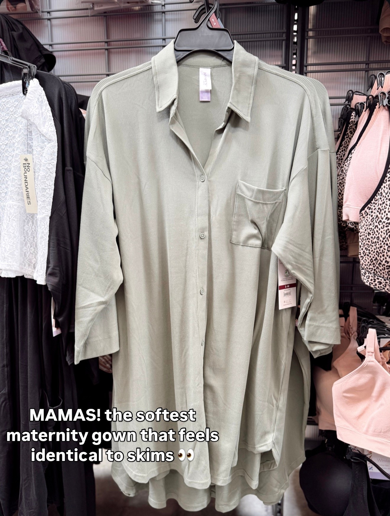 The coziest maternity gown at Walmart! Feels JUST like skims 

#LTKFindsUnder50 #LTKBump #LTKStyleTip