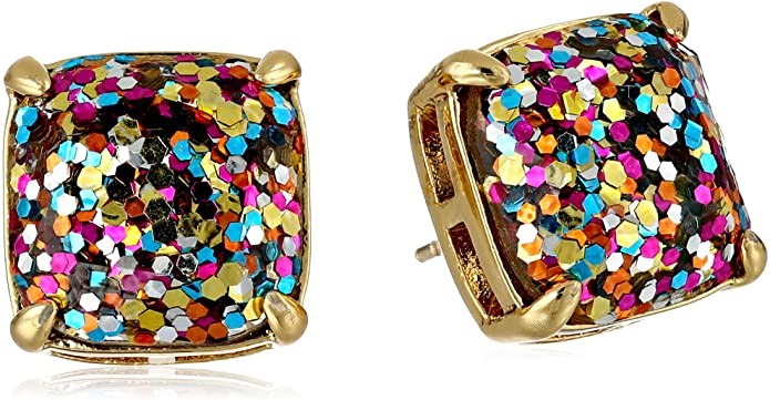 kate spade new york Small Square Stud Earrings | Amazon (US)