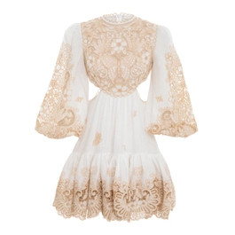 Jeannie Embroidered Yoke Mini | ZIMMERMANN (APAC)