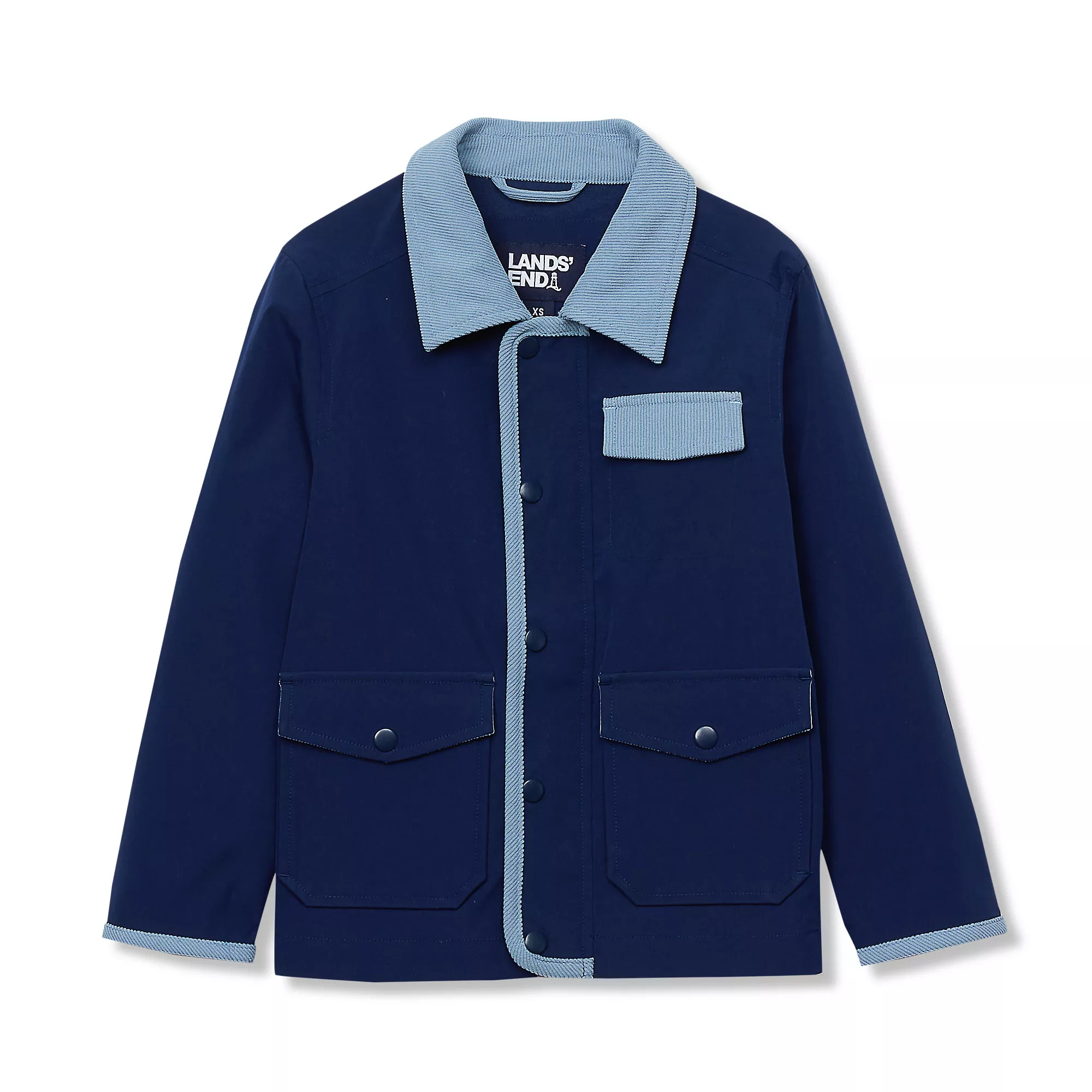 Kids Water Resistant Utility Jacket | Lands' End (US)