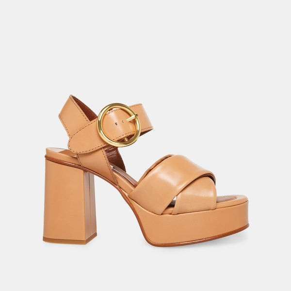 BRANDIE HEELS TAN | DolceVita.com