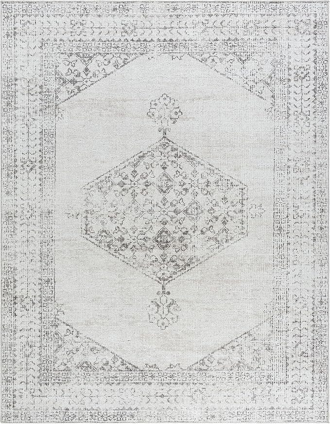 Surya x Our PNW Home Olympic Updated Traditional Area Rug, 7'10" x 10', Off-White | Amazon (US)