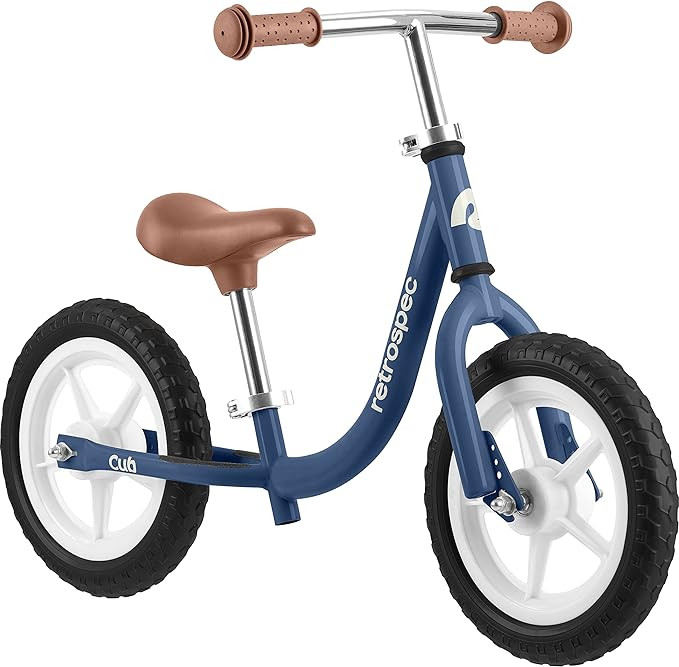 Retrospec Cub Toddler 12" Balance Bike, 18 Months - 3 Years Old, No Pedal Beginner Kids Bicycle f... | Amazon (US)