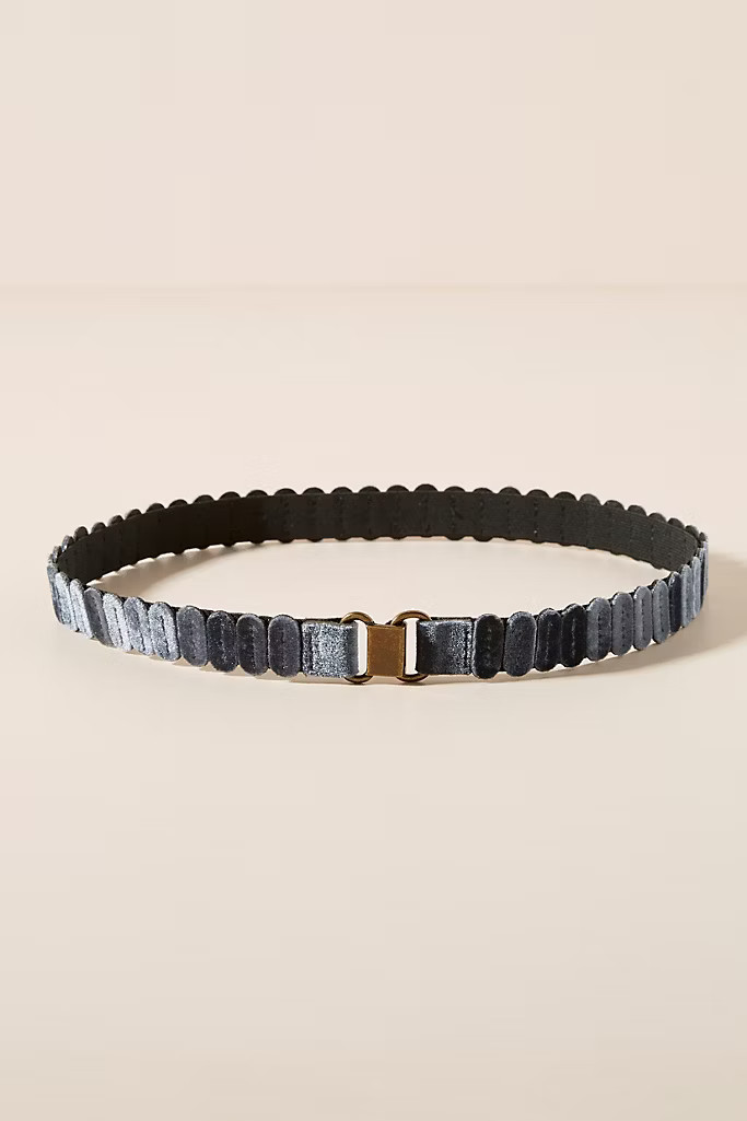 Winnie Velvet Stretch Belt | Anthropologie (US)