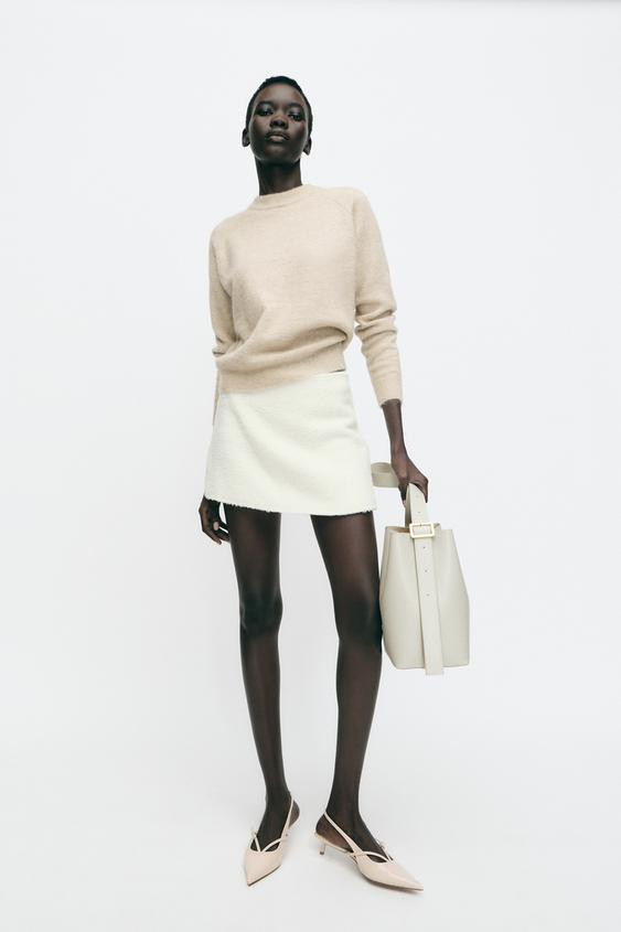 PLAIN KNIT SWEATER | Zara UK