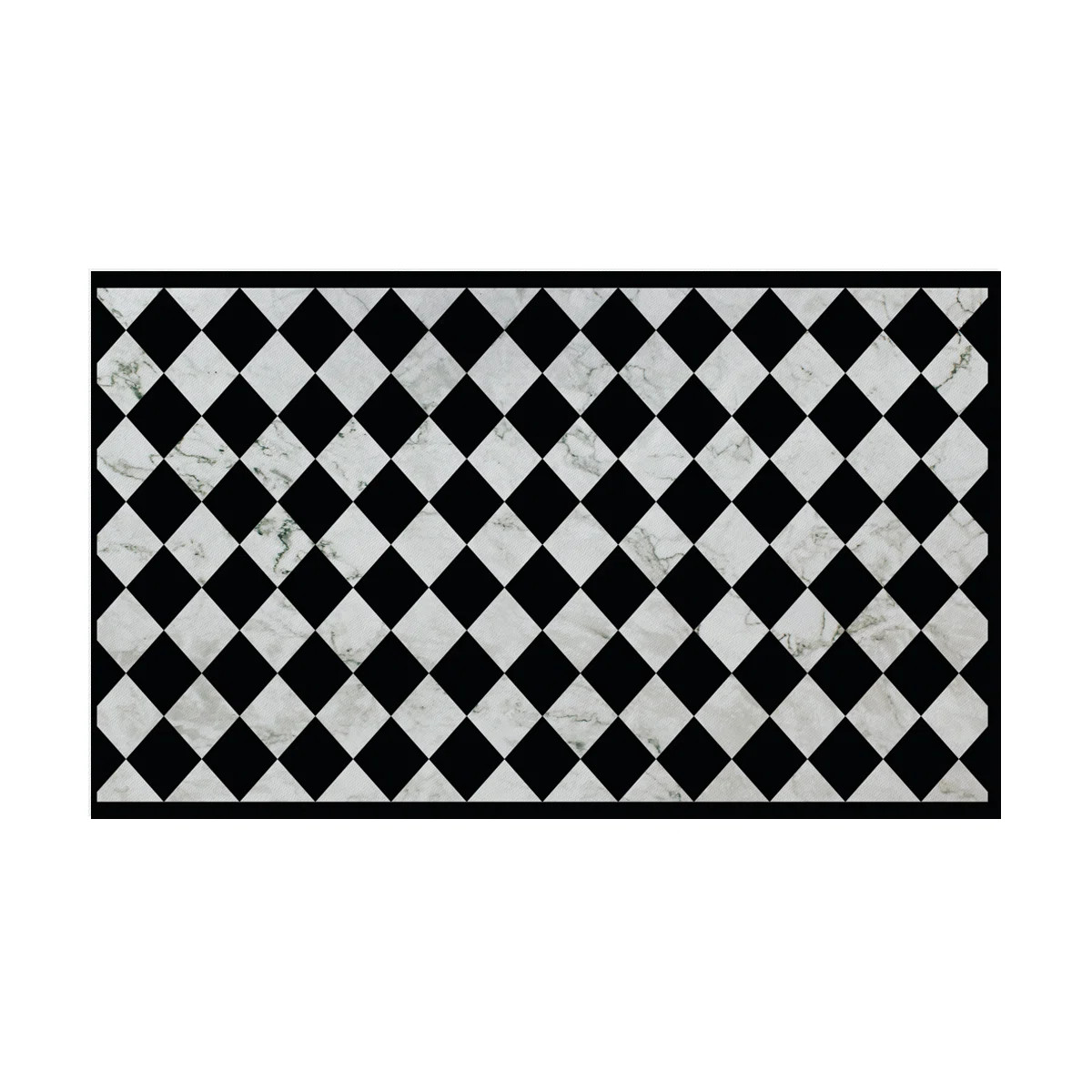 Vinyl Floor Mat - Geometric Collection | Wayfair North America