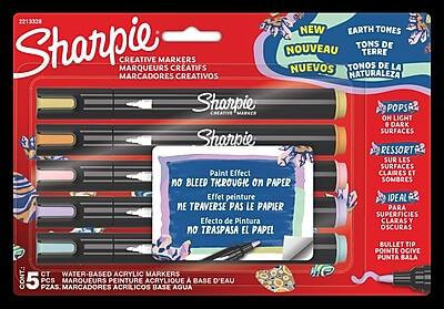 Sharpie - Creative Markers Liquid Ink Marker, Bullet Tip, 5/Pack (2213328) - Assorted Colors | Best Buy U.S.