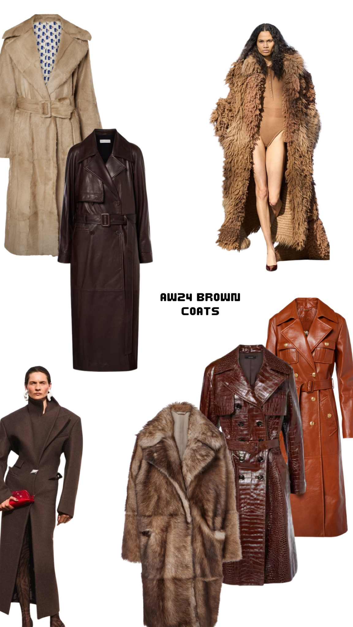 Brown is back with these must-have leather & fur long coats for Autumn 🤎

#LTKluxury #LTKuk #LTKautumn