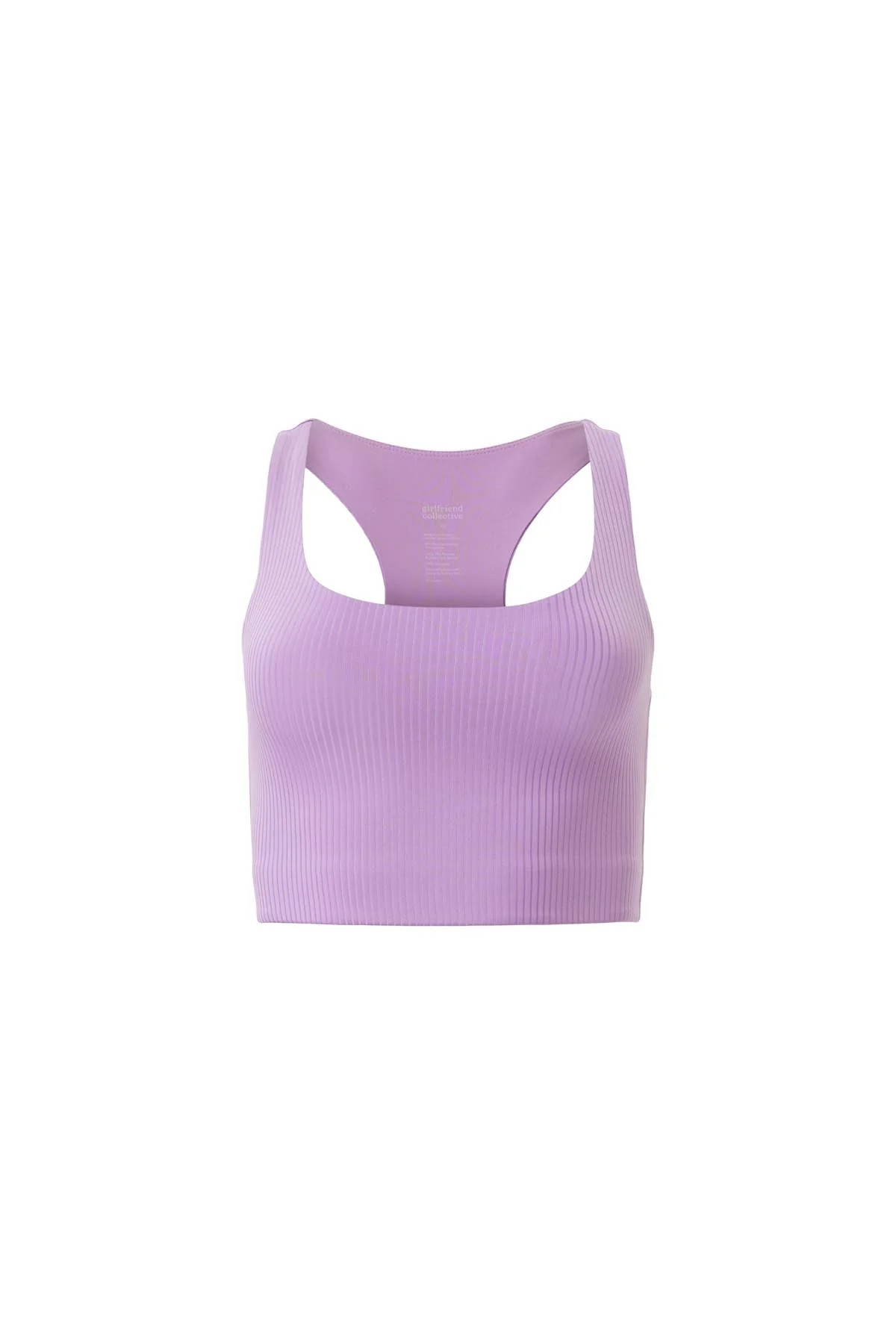 Violet RIB Paloma Racerback Bra | Girlfriend Collective