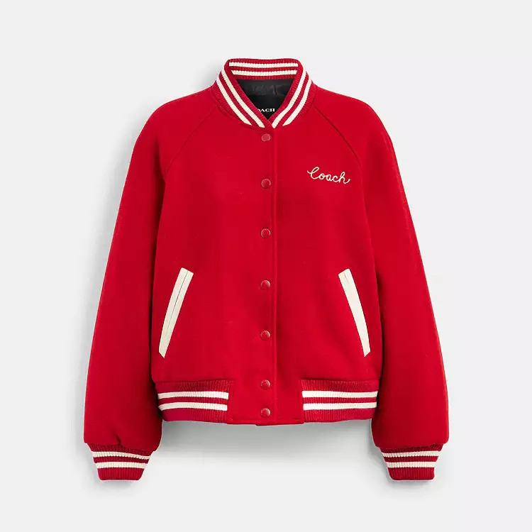 Wool Varsity Jacket | Coach Outlet US