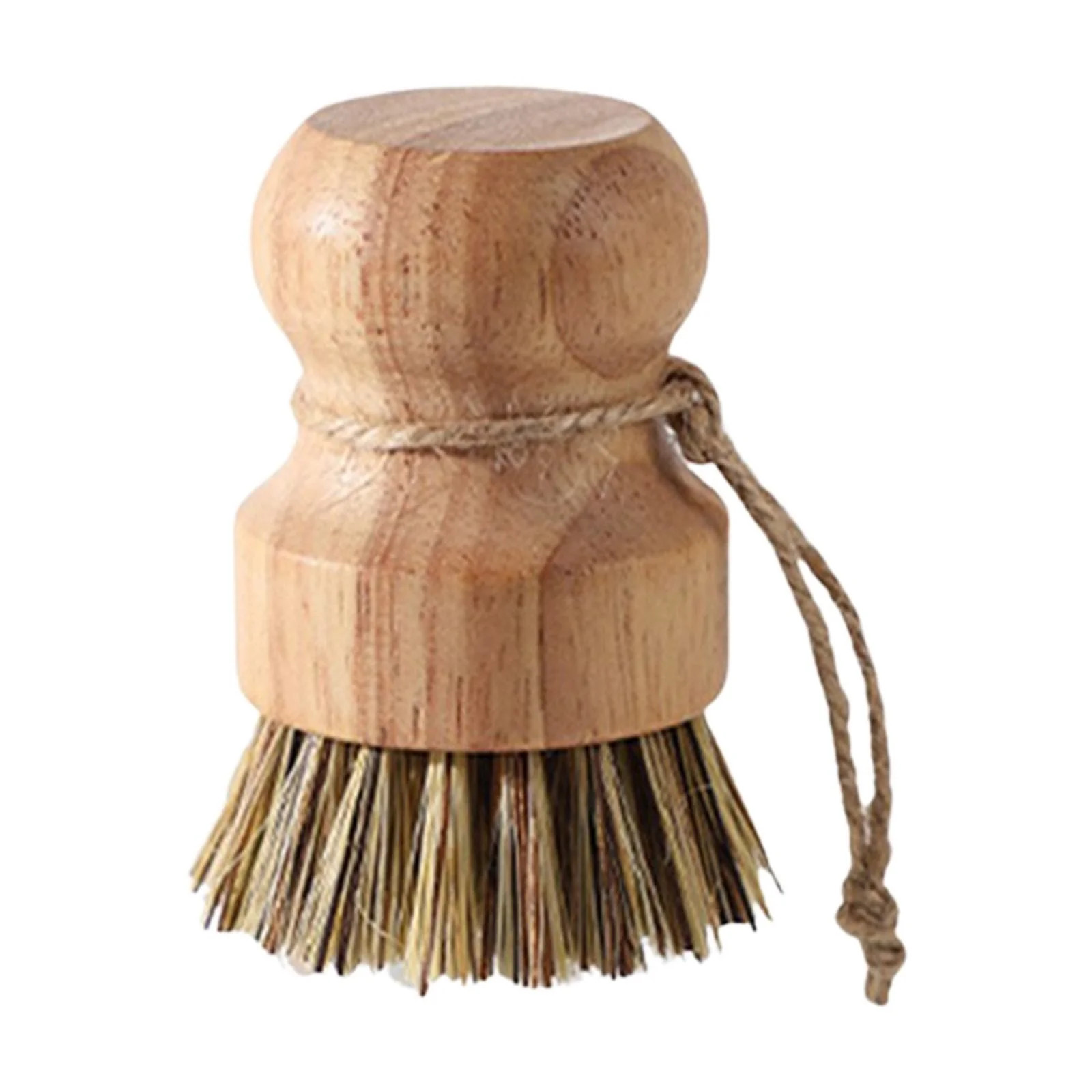 Basiess Wooden Pot Brush- Bamboo Dish Brush, Natural Scrub Brush Durable Scrubber Cleaning for Cl... | Walmart (US)