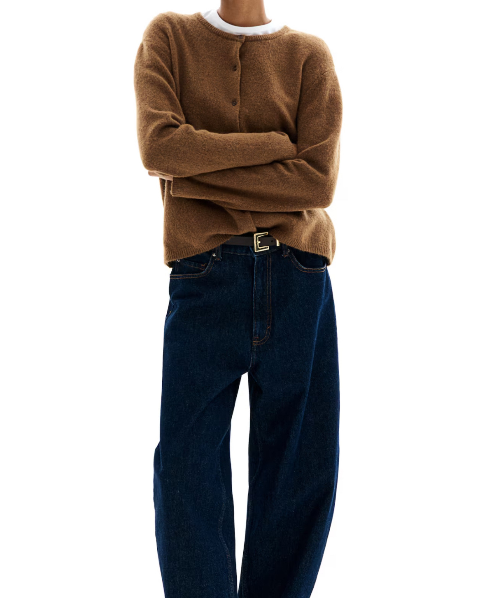 Love this loose fit brown cardigan. So stylish! 

#LTKStyleTip #LTKWorkwear