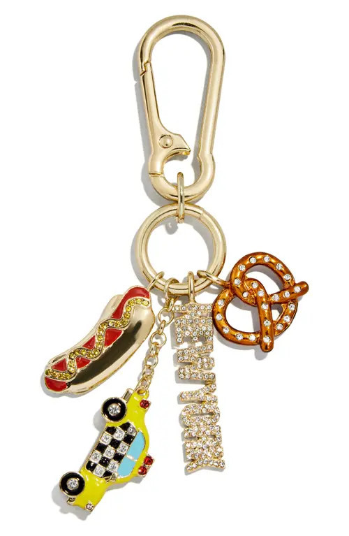 BaubleBar Big Apple Bling Bag Charm in Multi at Nordstrom | Nordstrom