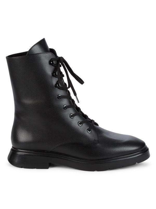 Mckenzee Leather Combat Boots | Saks Fifth Avenue OFF 5TH