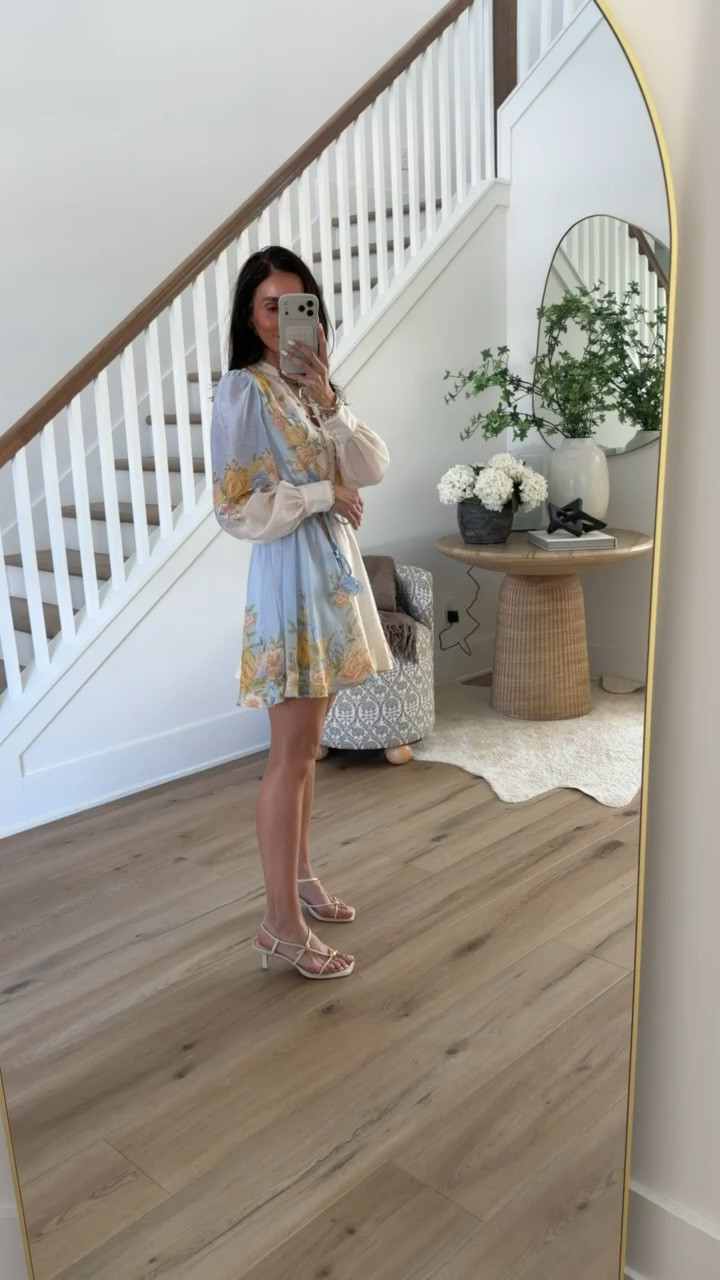 Runs small size up, occasion dress, spring dress, event dress, annabrstyle, anna monteiro

#LTKOver40