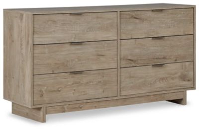 Home Furniture Bedroom Furniture Bedroom Dressers & Chests of Drawers Oliah 6 Drawer Dresser | Ashley Homestore