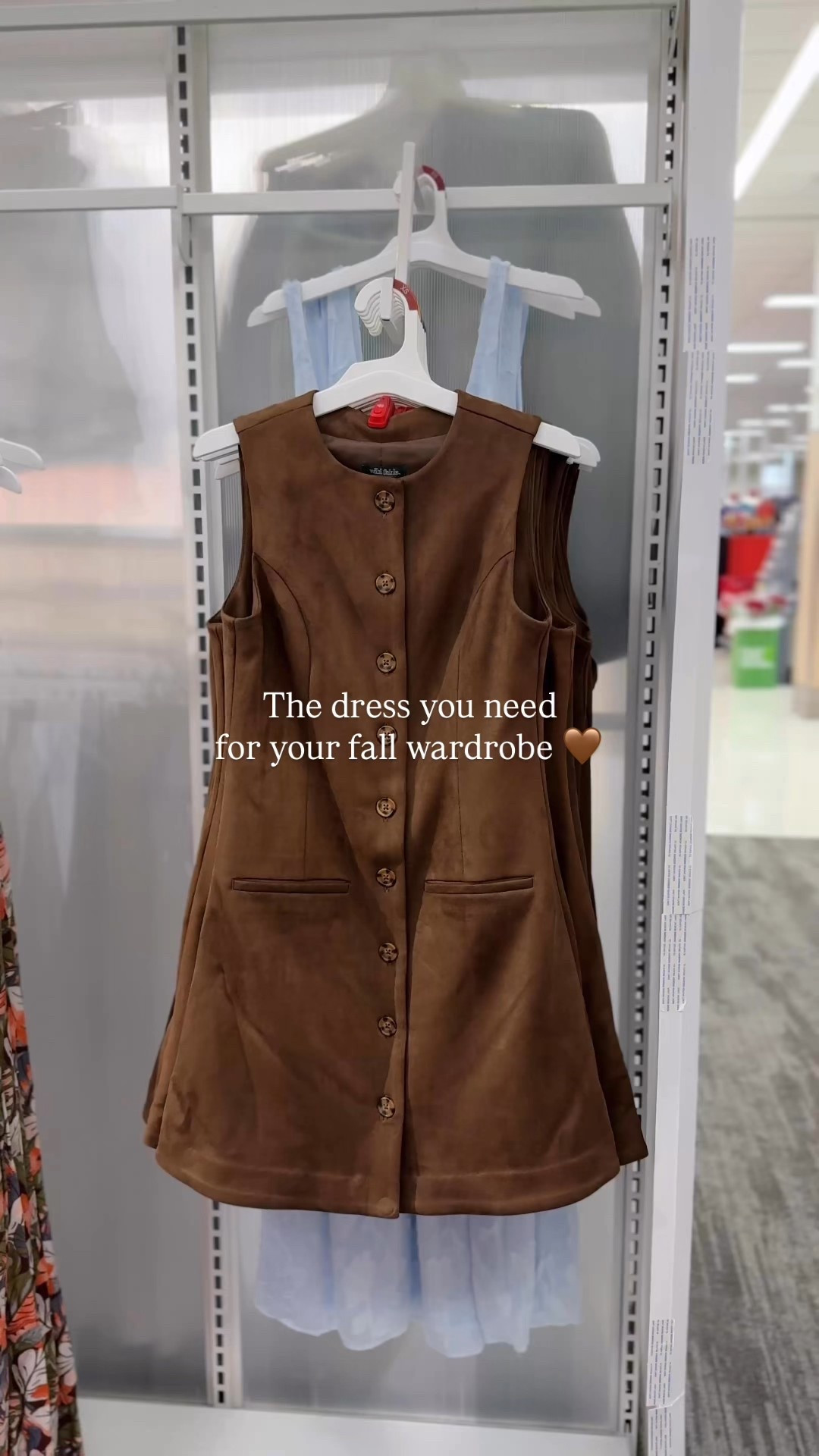 Suede dress for fall 🤎🍂

#LTKFindsUnder50 #LTKFindsUnder100 #LTKStyleTip