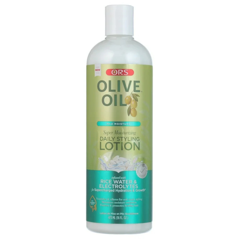 ORS Olive Oil Max Moisture Super Moisturizing Daily Styling Lotion 16oz, Styling Lotion | Walmart (US)