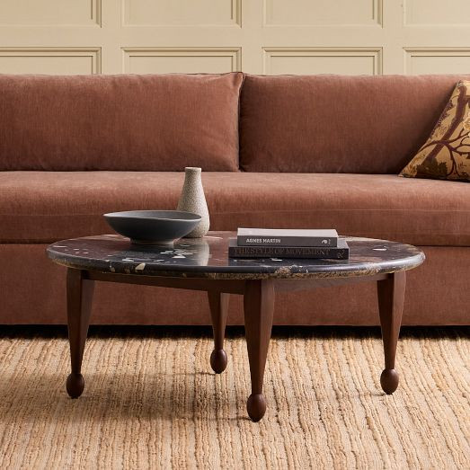 Pierce & Ward Marble Coffee Table (42") | West Elm (US)